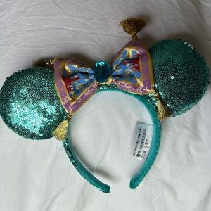 Disney Parks Jasmine Minnie Mouse Ears Headband